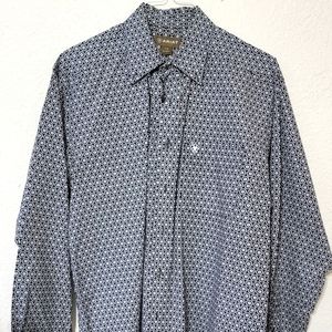 Ariat long sleeve button down western shirt